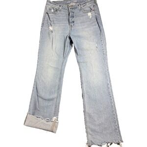 Classic Old Navy Women’s Extra High Rise Kicker Bootcut Jeans in a flattering li